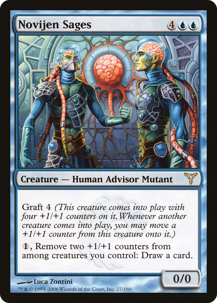 Novijen Sages (DIS-027) - Dissension - Premium MTG Single from Wizards of the Coast - Just $0.25! Shop now at Game Crave Tournament Store