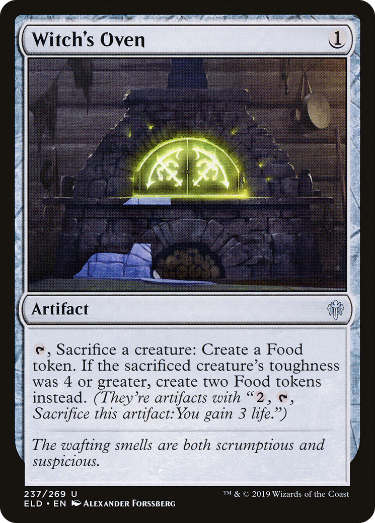 Witch's Oven (ELD-237) - Throne of Eldraine - Premium MTG Single from Wizards of the Coast - Just $0.26! Shop now at Game Crave Tournament Store