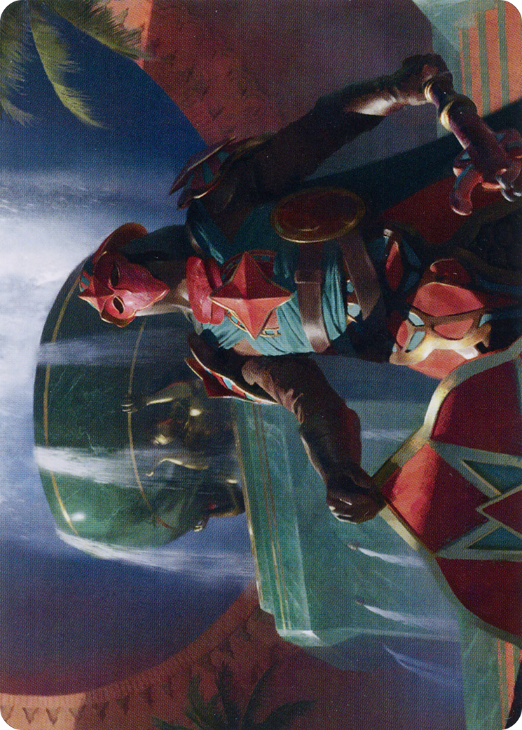 Tomakul Honor Guard // Tomakul Honor Guard (ABRO-028) - The Brothers' War Art Series (Borderless) - Premium MTG Single from Wizards of the Coast - Just $0! Shop now at Game Crave Tournament Store