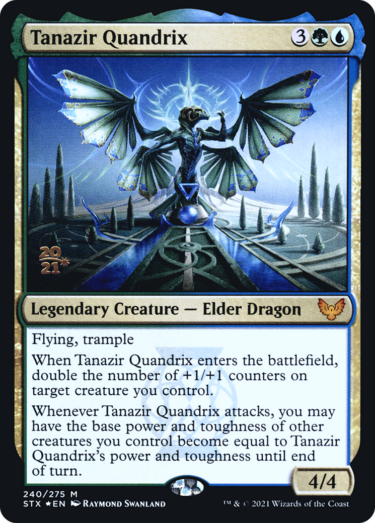 Tanazir Quandrix (PSTX-240S) - Strixhaven: School of Mages Promos Foil - Premium MTG Single from Wizards of the Coast - Just $0.61! Shop now at Game Crave Tournament Store