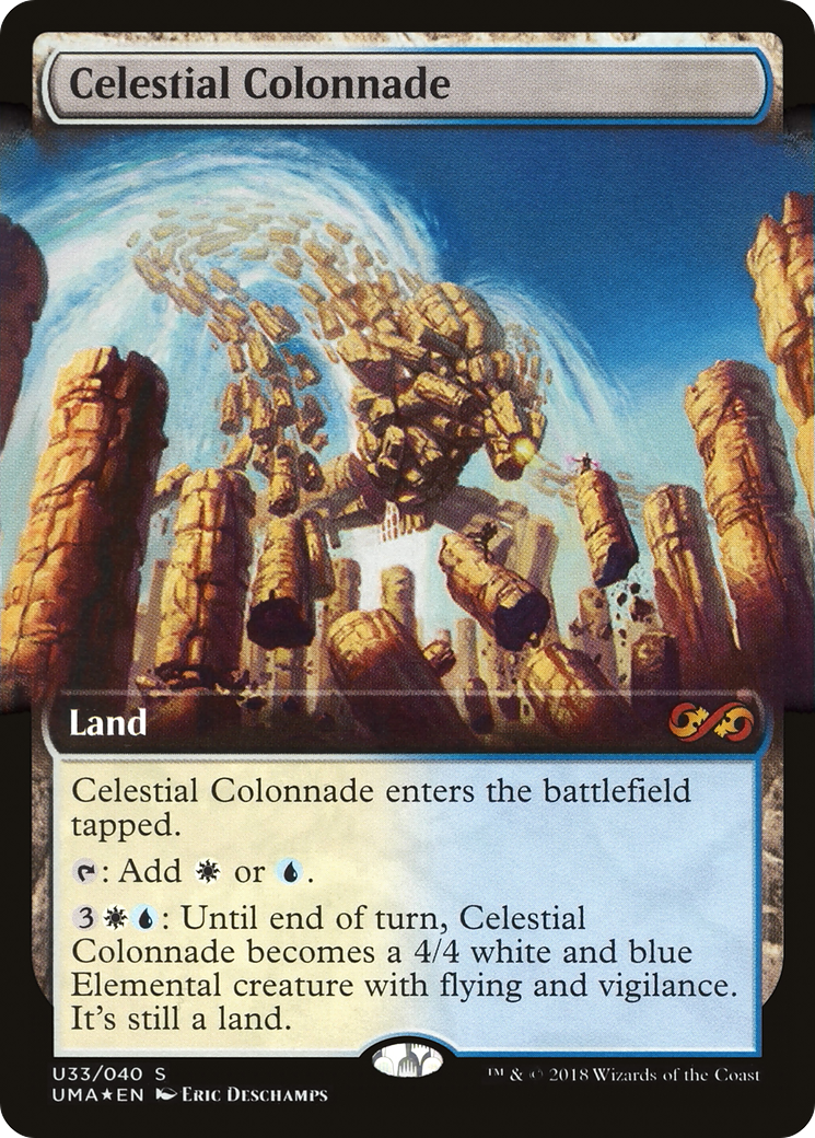 Celestial Colonnade (PUMA-U33) - Ultimate Box Topper: (Extended Art) Foil - Premium MTG Single from Wizards of the Coast - Just $0.87! Shop now at Game Crave Tournament Store