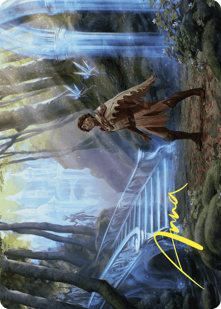Into the Fae Court // Into the Fae Court (AWOE-007) - Wilds of Eldraine Art Series (Borderless) - Premium MTG Single from Wizards of the Coast - Just $0! Shop now at Game Crave Tournament Store