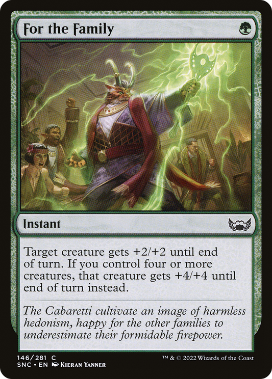 For the Family (SNC-146) - Streets of New Capenna - Premium MTG Single from Wizards of the Coast - Just $0.08! Shop now at Game Crave Tournament Store