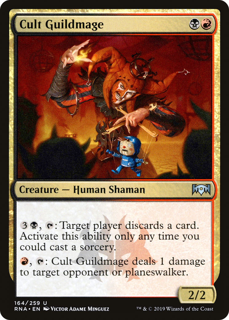 Cult Guildmage (RNA-164) - Ravnica Allegiance Foil - Premium MTG Single from Wizards of the Coast - Just $0.09! Shop now at Game Crave Tournament Store