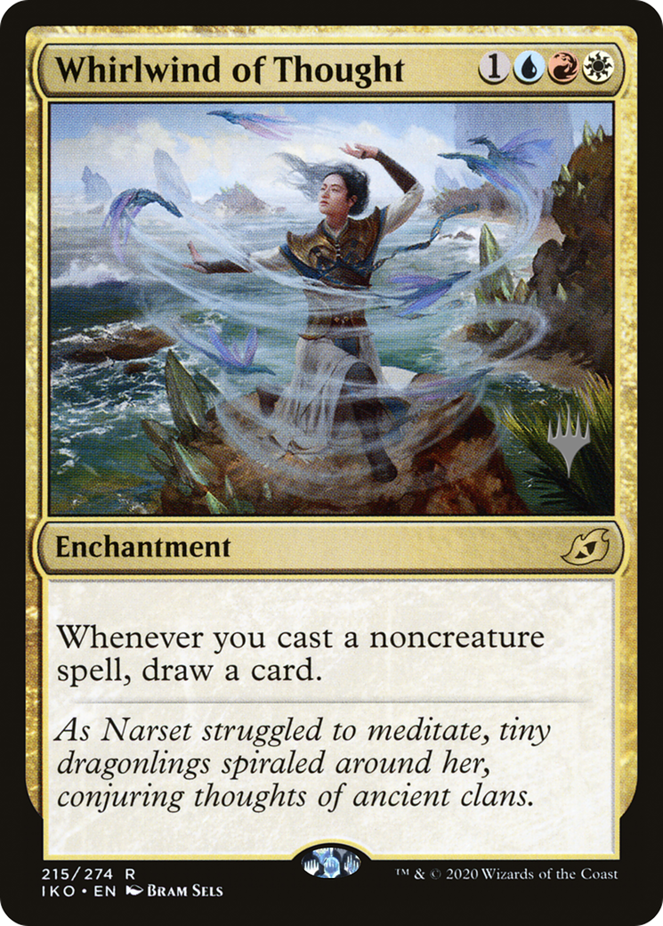 Whirlwind of Thought (PIKO-215P) - Ikoria: Lair of Behemoths Promos - Premium MTG Single from Wizards of the Coast - Just $0.26! Shop now at Game Crave Tournament Store