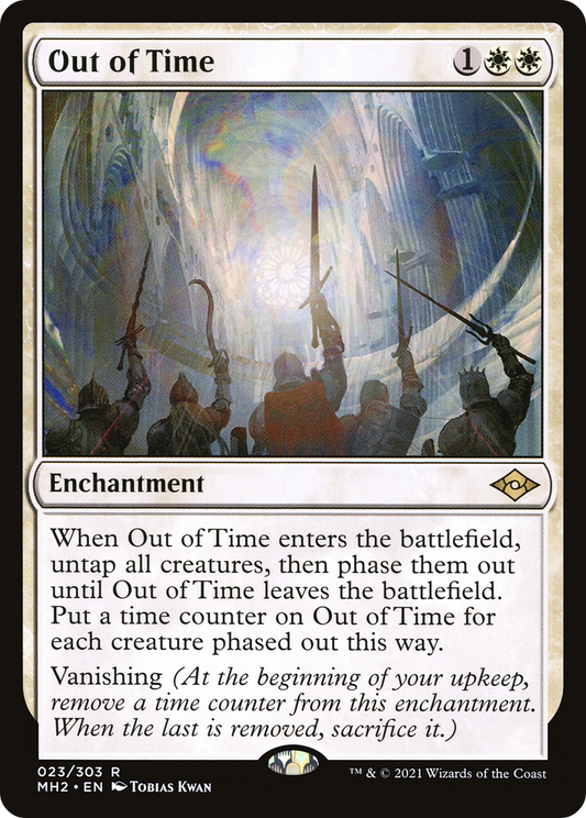 Out of Time (MH2-023) - Modern Horizons 2 - Premium MTG Single from Wizards of the Coast - Just $0.08! Shop now at Game Crave Tournament Store