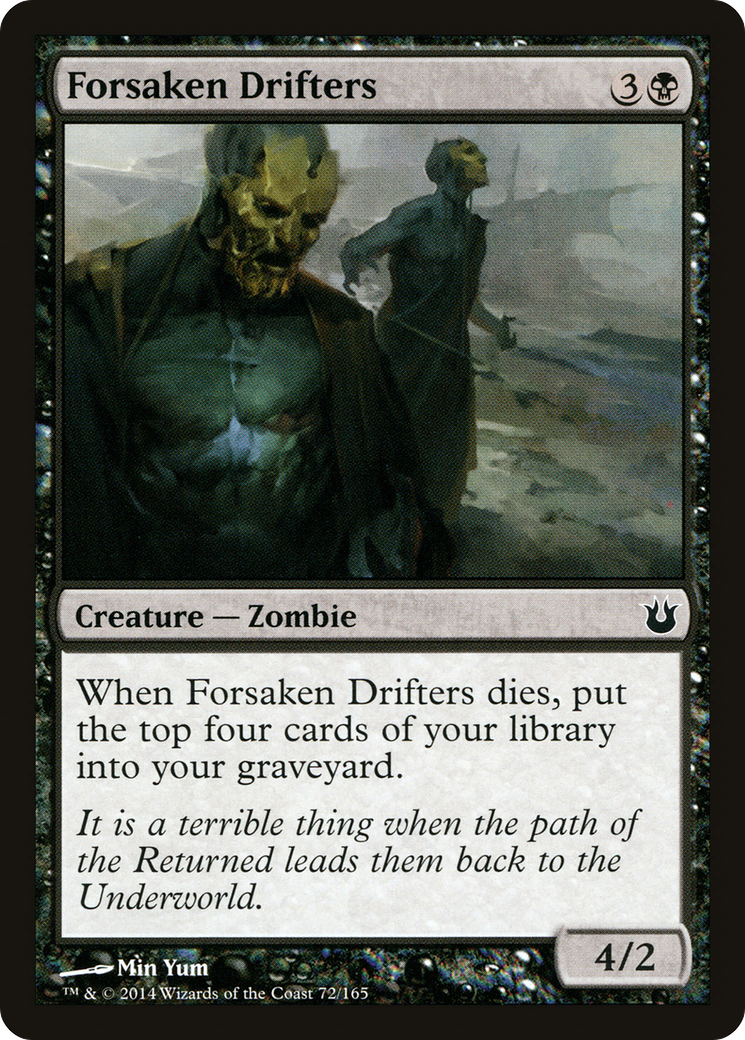 Forsaken Drifters (BNG-072) - Born of the Gods - Premium MTG Single from Wizards of the Coast - Just $0.08! Shop now at Game Crave Tournament Store