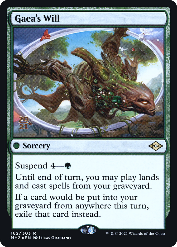 Gaea's Will (PMH2-162S) - Modern Horizons 2 Promos Foil - Premium MTG Single from Wizards of the Coast - Just $0.13! Shop now at Game Crave Tournament Store