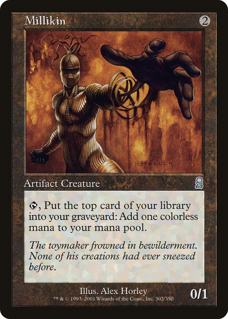 Millikin (ODY-302) - Odyssey Foil - Premium MTG Single from Wizards of the Coast - Just $7.74! Shop now at Game Crave Tournament Store