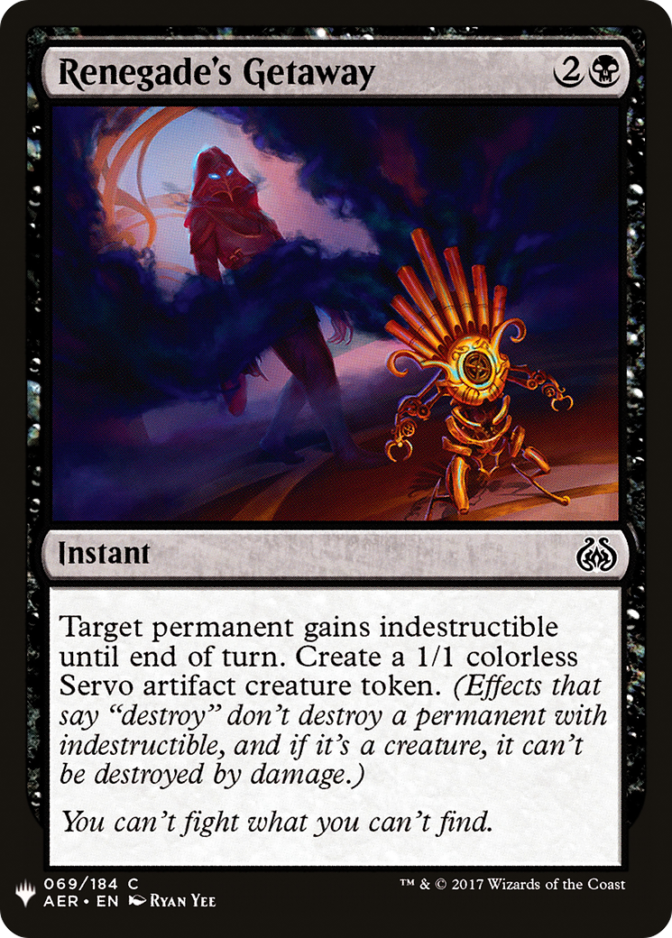 Renegade's Getaway (MB1-753) - Mystery Booster - Premium MTG Single from Wizards of the Coast - Just $0.25! Shop now at Game Crave Tournament Store