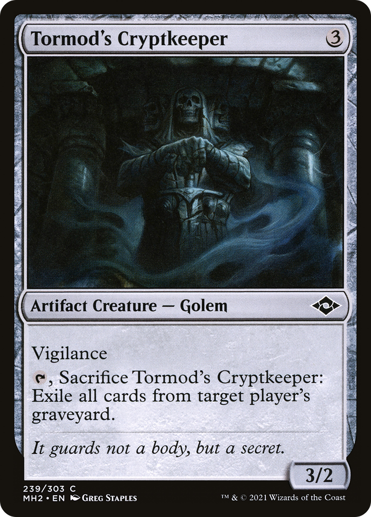 Tormod's Cryptkeeper (MH2-239) - Modern Horizons 2 - Premium MTG Single from Wizards of the Coast - Just $0.08! Shop now at Game Crave Tournament Store