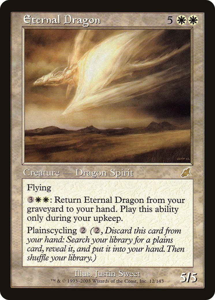 Eternal Dragon (SCG-012) - Scourge - Premium MTG Single from Wizards of the Coast - Just $1.52! Shop now at Game Crave Tournament Store