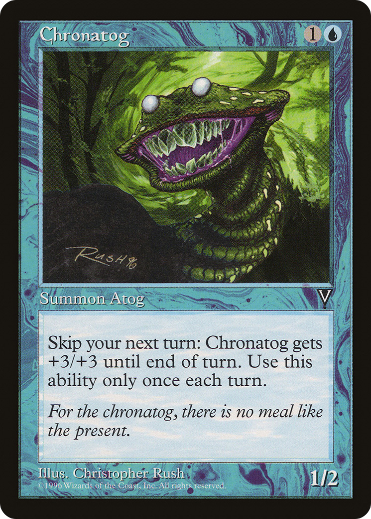 Chronatog (VIS-028) - Visions - Premium MTG Single from Wizards of the Coast - Just $1.19! Shop now at Game Crave Tournament Store