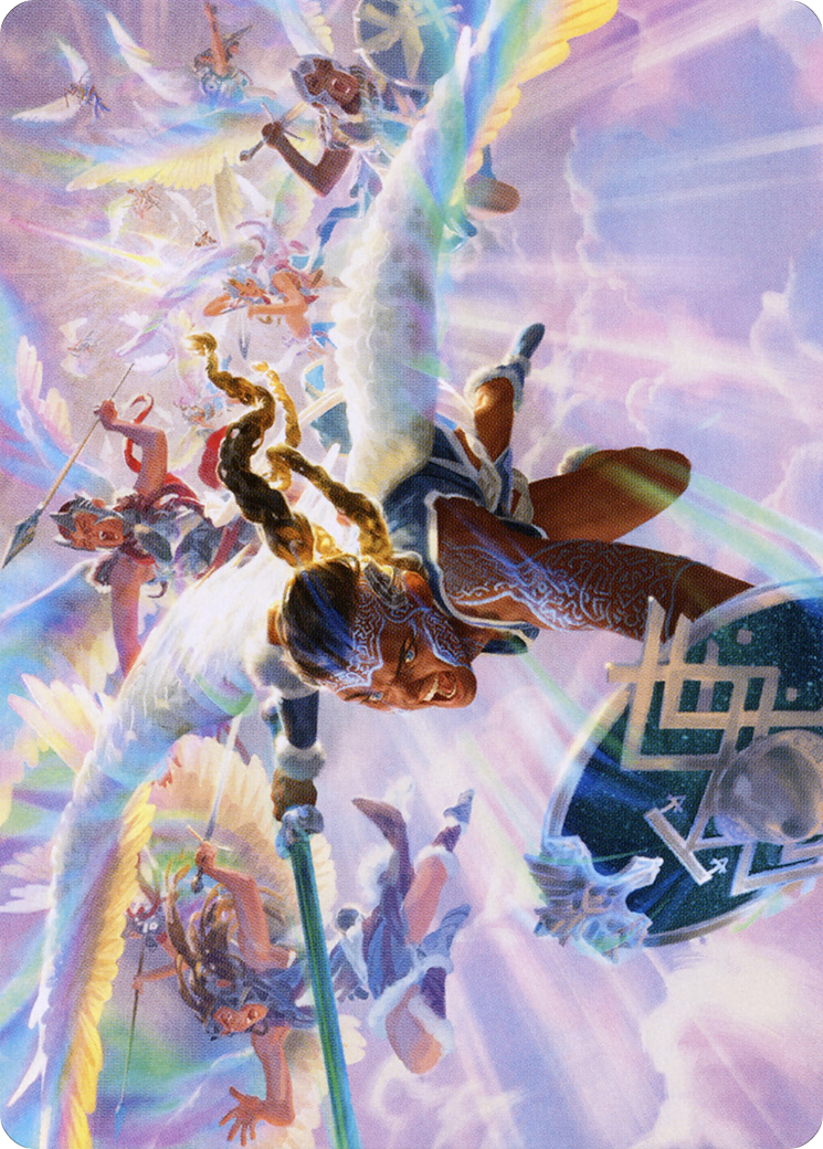 Starnheim Unleashed // Starnheim Unleashed (AKHM-008) - Kaldheim Art Series (Borderless) - Premium MTG Single from Wizards of the Coast - Just $0! Shop now at Game Crave Tournament Store
