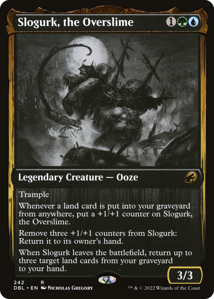 Slogurk, the Overslime (DBL-242) - Innistrad: Double Feature Foil - Premium MTG Single from Wizards of the Coast - Just $10.99! Shop now at Game Crave Tournament Store
