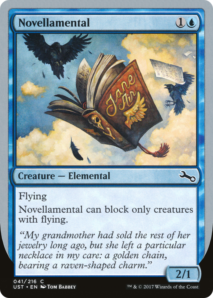 Novellamental (UST-41A) - Unstable Foil - Premium MTG Single from Wizards of the Coast - Just $0.35! Shop now at Game Crave Tournament Store