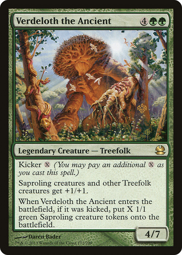 Verdeloth the Ancient (MMA-172) - Modern Masters - Premium MTG Single from Wizards of the Coast - Just $0.33! Shop now at Game Crave Tournament Store