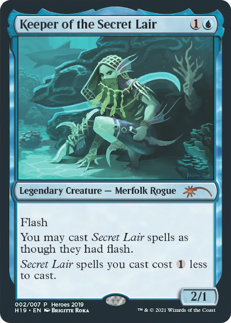 Keeper of the Secret Lair (HTR19-002) - 2019 Heroes of the Realm - Premium MTG Single from Wizards of the Coast - Just $0! Shop now at Game Crave Tournament Store
