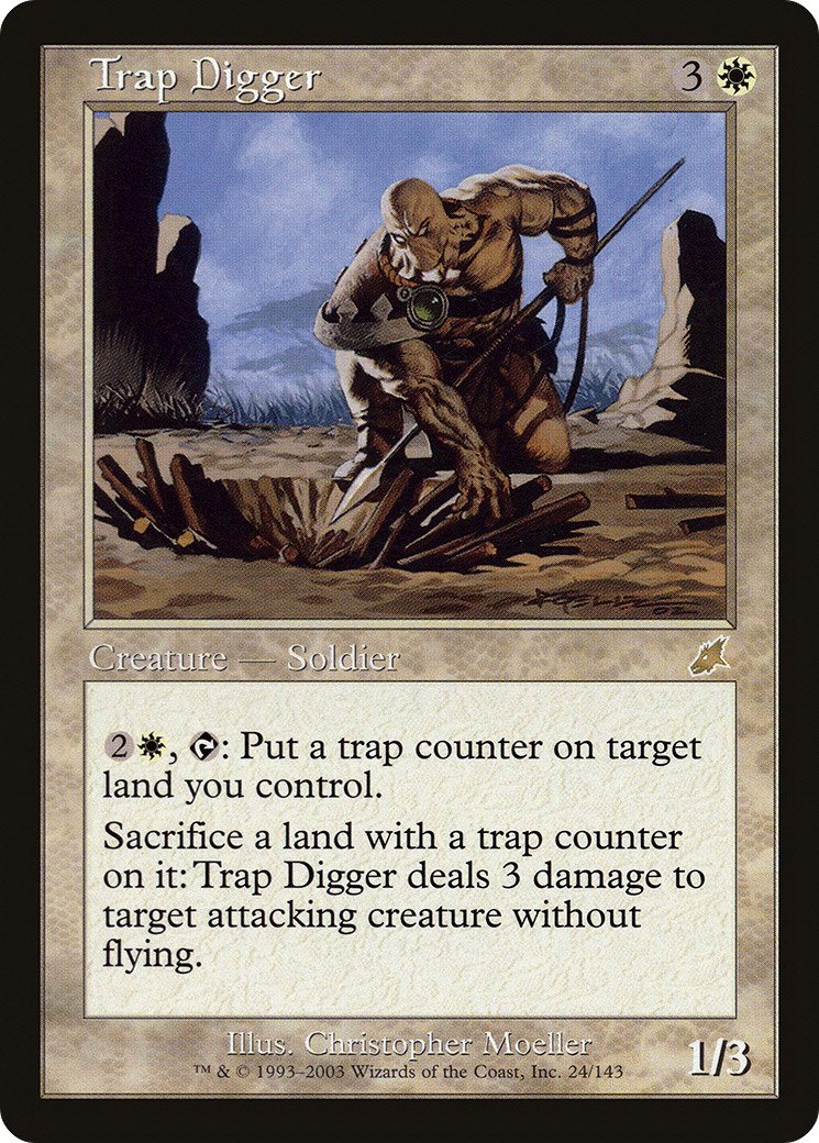 Trap Digger (SCG-024) - Scourge Foil - Premium MTG Single from Wizards of the Coast - Just $0.60! Shop now at Game Crave Tournament Store