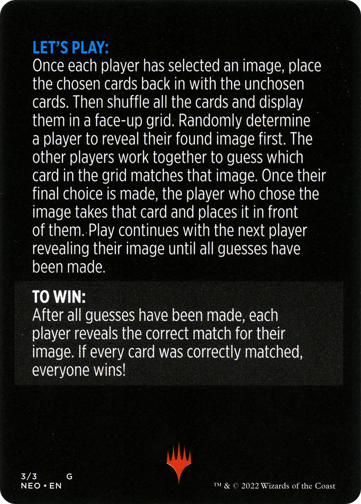 Cyber Simulacrum // Cyber Simulacrum (cont'd) (MNEO-003) - Kamigawa: Neon Dynasty Minigames Foil - Premium MTG Single from Wizards of the Coast - Just $0! Shop now at Game Crave Tournament Store
