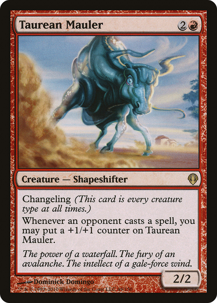 Taurean Mauler (ARC-049) - Archenemy - Premium MTG Single from Wizards of the Coast - Just $2.43! Shop now at Game Crave Tournament Store