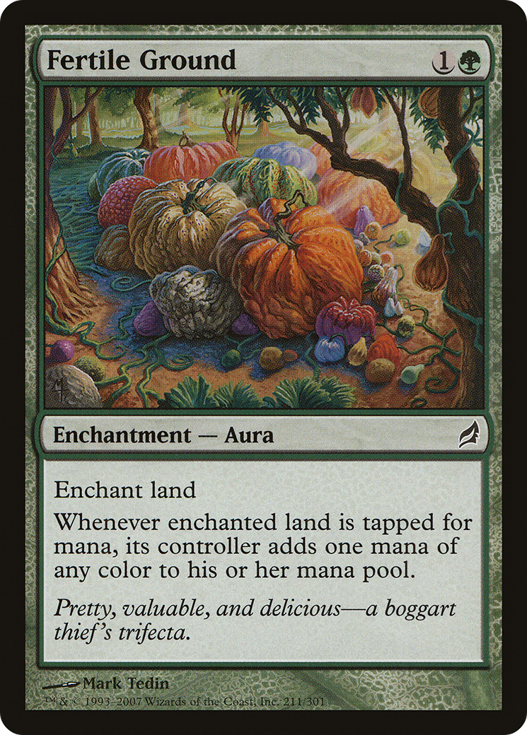 Fertile Ground (LRW-211) - Lorwyn - Premium MTG Single from Wizards of the Coast - Just $0.26! Shop now at Game Crave Tournament Store