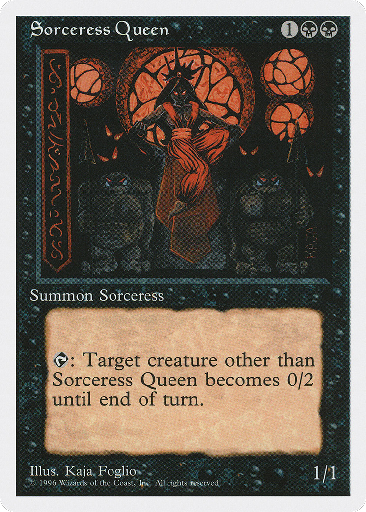 Sorceress Queen (ITP-024) - Introductory Two-Player Set - Premium MTG Single from Wizards of the Coast - Just $2.27! Shop now at Game Crave Tournament Store
