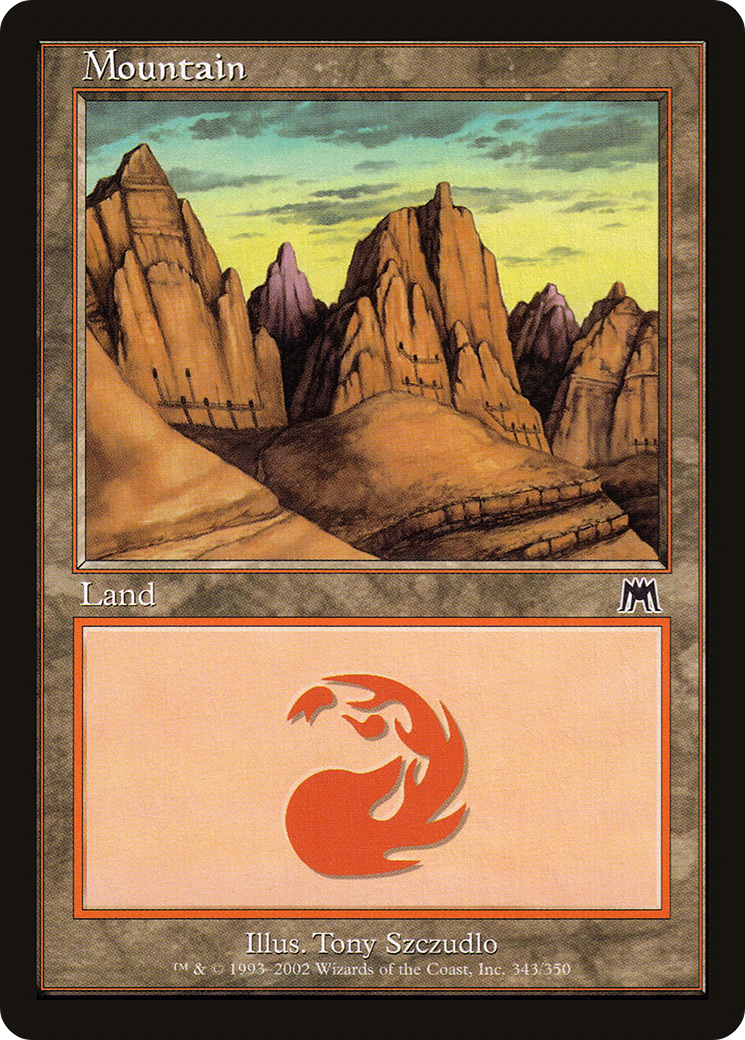 Mountain (ONS-343) - Onslaught Foil - Premium MTG Single from Wizards of the Coast - Just $2.38! Shop now at Game Crave Tournament Store