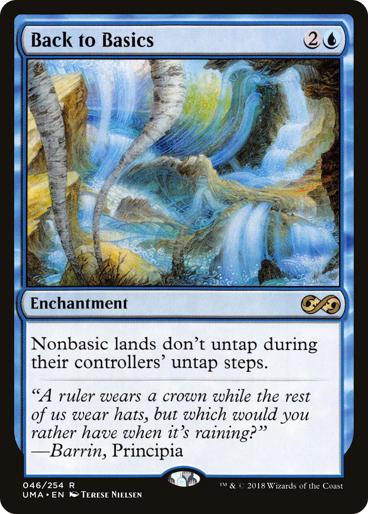 Back to Basics (UMA-046) - Ultimate Masters - Premium MTG Single from Wizards of the Coast - Just $1.36! Shop now at Game Crave Tournament Store