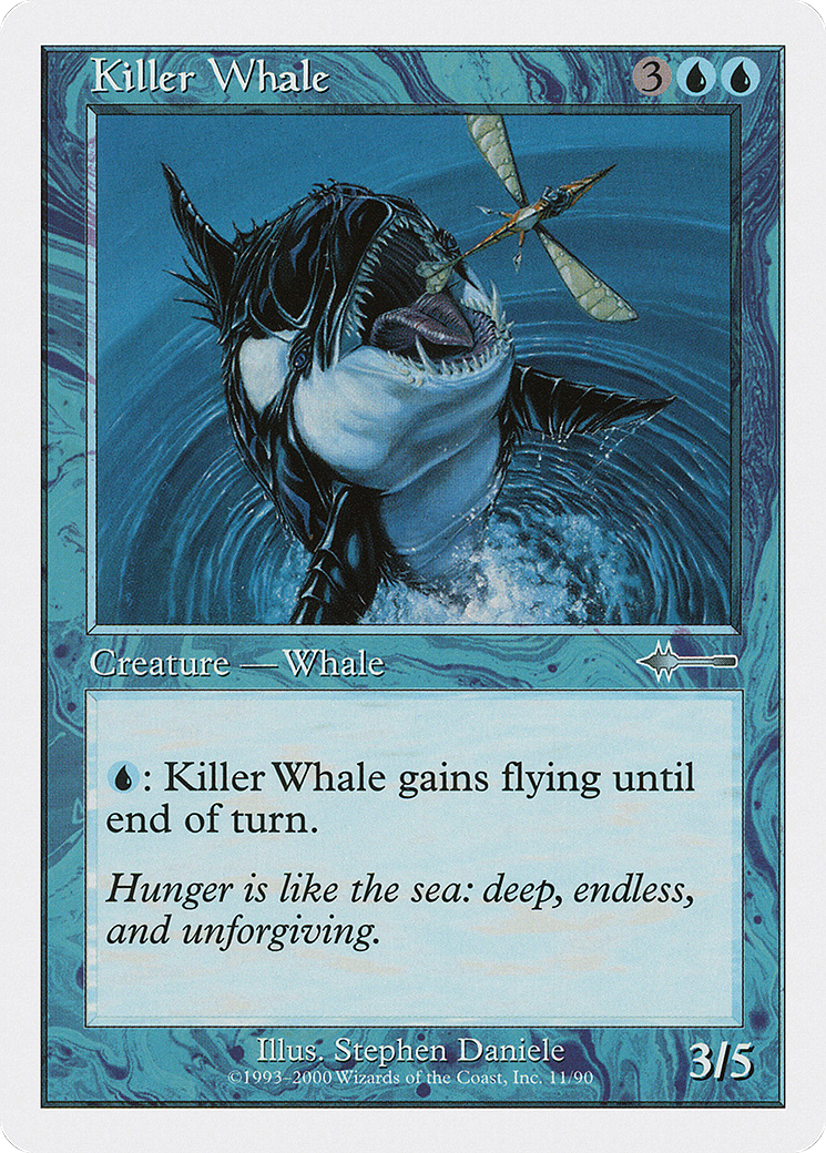 Killer Whale (BTD-011) - Beatdown Box Set - Premium MTG Single from Wizards of the Coast - Just $0.25! Shop now at Game Crave Tournament Store