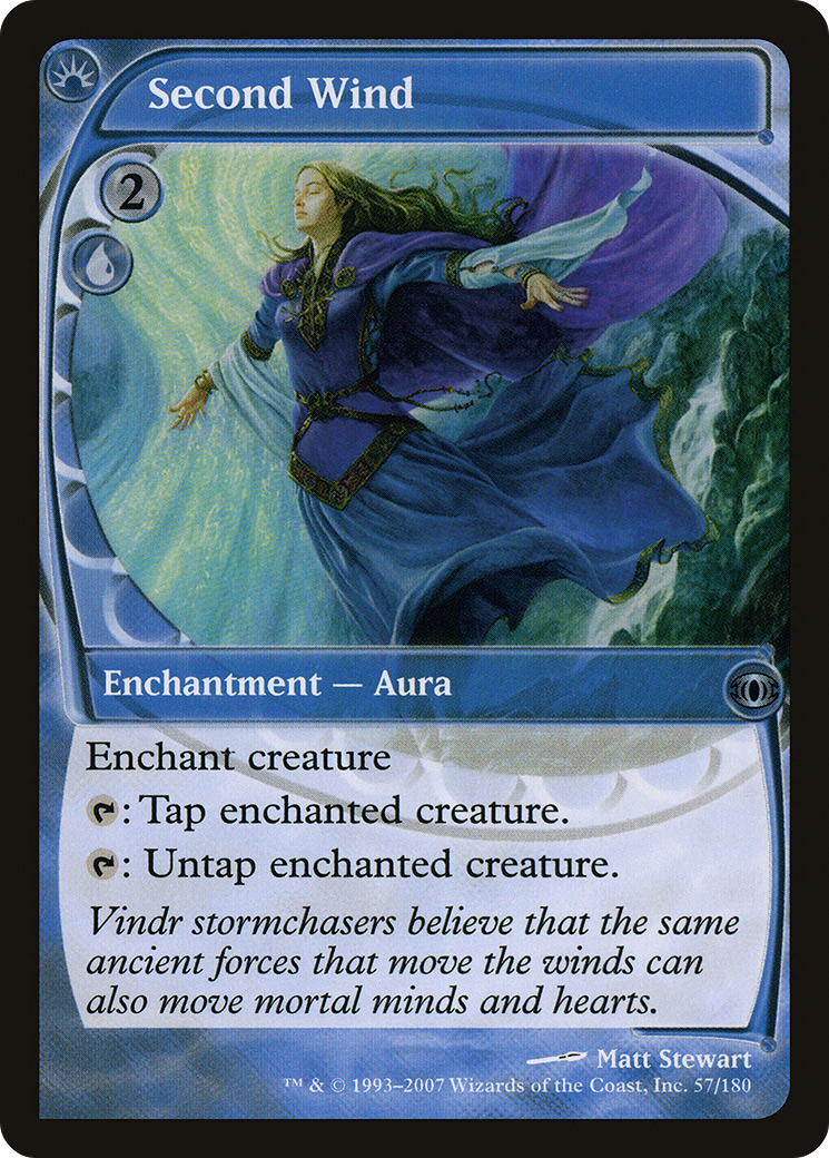Second Wind (FUT-057) - Future Sight Foil - Premium MTG Single from Wizards of the Coast - Just $0.69! Shop now at Game Crave Tournament Store