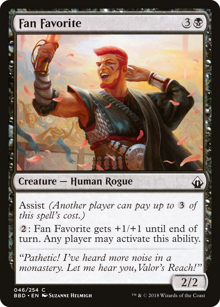Fan Favorite (BBD-046) - Battlebond - Premium MTG Single from Wizards of the Coast - Just $0.25! Shop now at Game Crave Tournament Store