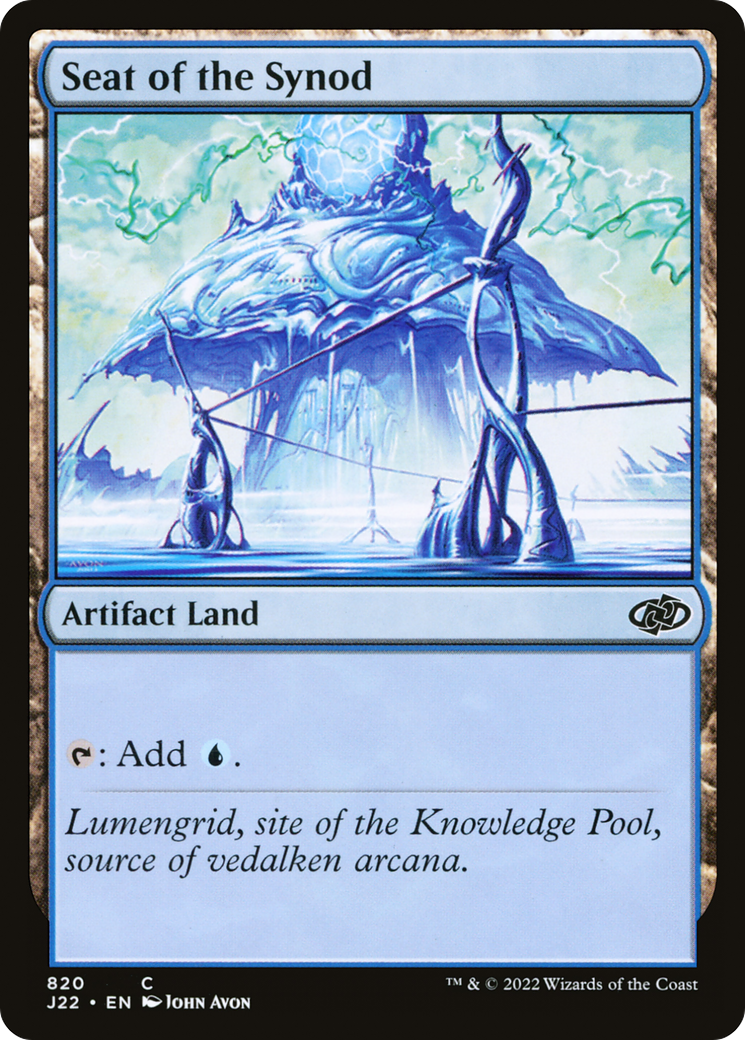 Seat of the Synod (J22-820) - Jumpstart 2022 - Premium MTG Single from Wizards of the Coast - Just $0.33! Shop now at Game Crave Tournament Store
