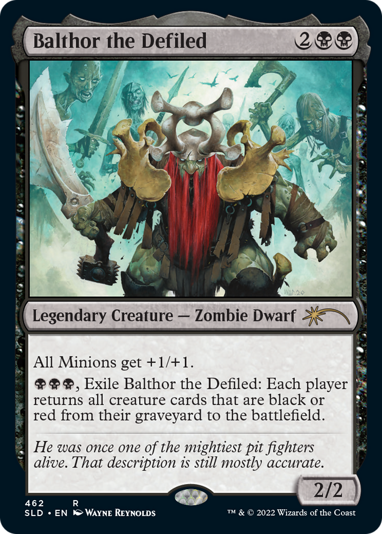 Balthor the Defiled (SLD-462) - Secret Lair Drop - Premium MTG Single from Wizards of the Coast - Just $3.75! Shop now at Game Crave Tournament Store
