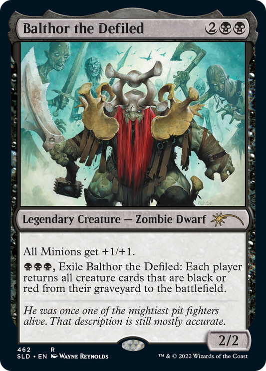 Balthor the Defiled (SLD-462) - Secret Lair Drop Foil - Premium MTG Single from Wizards of the Coast - Just $3.89! Shop now at Game Crave Tournament Store