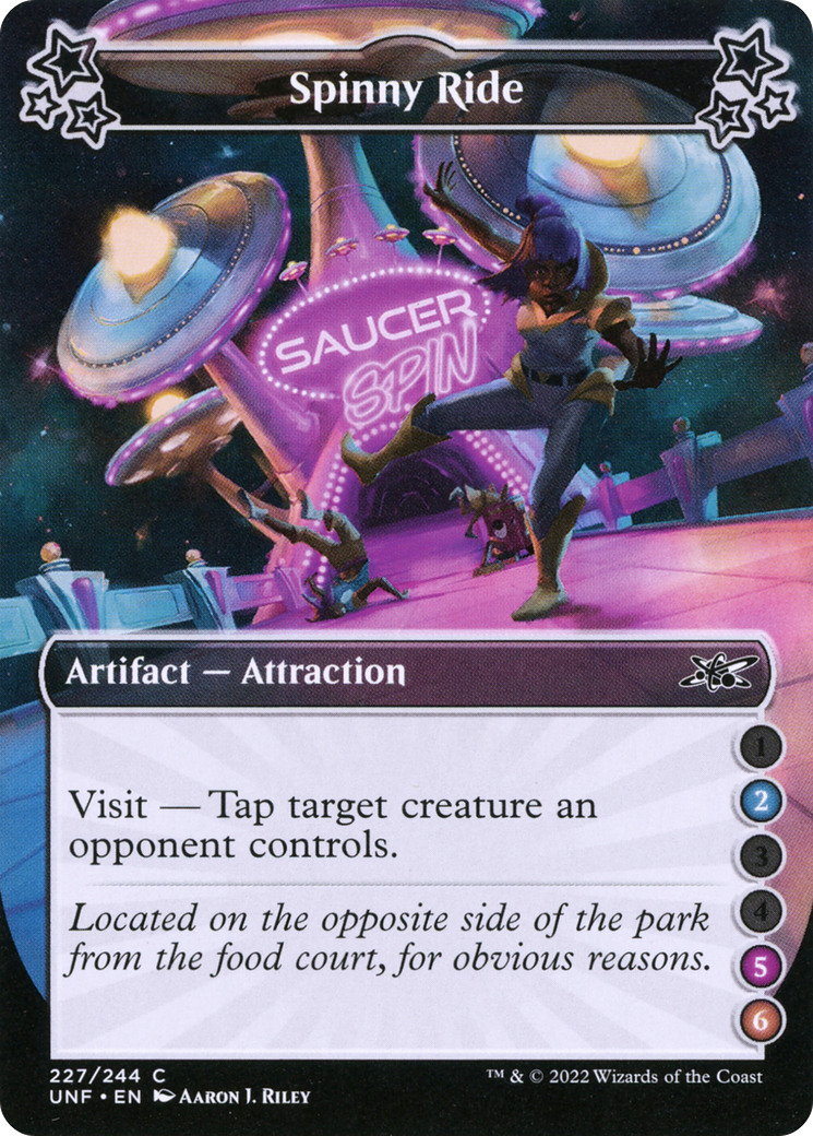 Spinny Ride (UNF-227C) - Unfinity Foil - Premium MTG Single from Wizards of the Coast - Just $0.08! Shop now at Game Crave Tournament Store