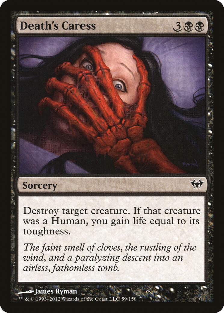 Death's Caress (DKA-059) - Dark Ascension - Premium MTG Single from Wizards of the Coast - Just $0.08! Shop now at Game Crave Tournament Store