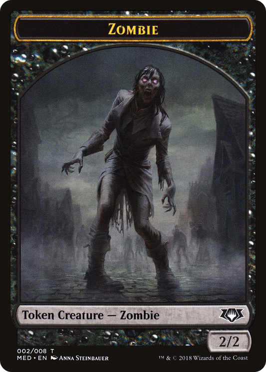 Zombie (TMED-0G2) - Mythic Edition Tokens - Premium MTG Single from Wizards of the Coast - Just $0.27! Shop now at Game Crave Tournament Store