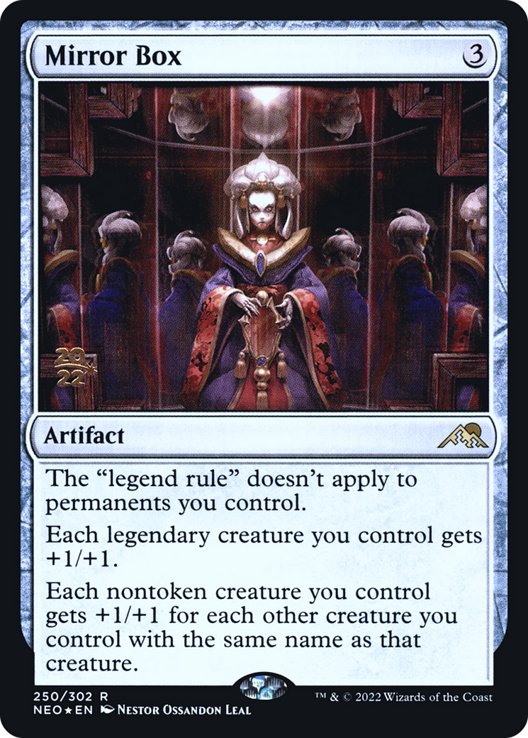 Mirror Box (PNEO-250S) - Kamigawa: Neon Dynasty Promos Foil - Premium MTG Single from Wizards of the Coast - Just $5.78! Shop now at Game Crave Tournament Store