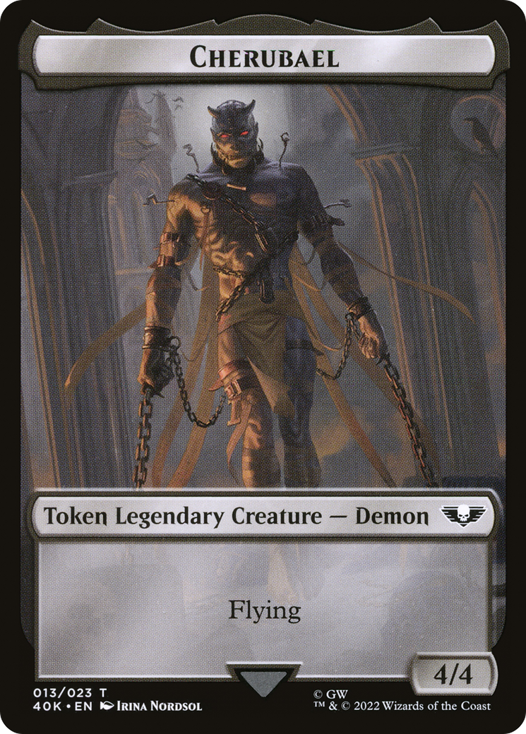 Cherubael (T40K-013) - Warhammer 40,000 Tokens - Premium MTG Single from Wizards of the Coast - Just $0! Shop now at Game Crave Tournament Store