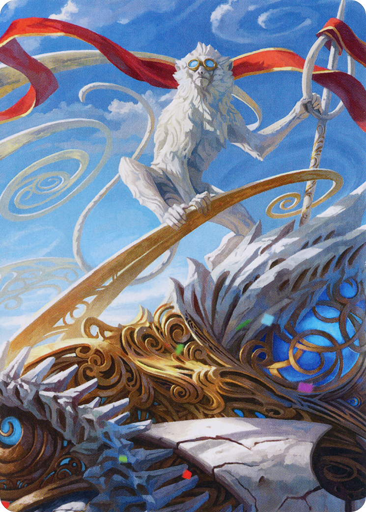 Ragavan, Nimble Pilferer // Ragavan, Nimble Pilferer (AMOM-074) - March of the Machine Art Series (Borderless) Foil - Premium MTG Single from Wizards of the Coast - Just $0! Shop now at Game Crave Tournament Store