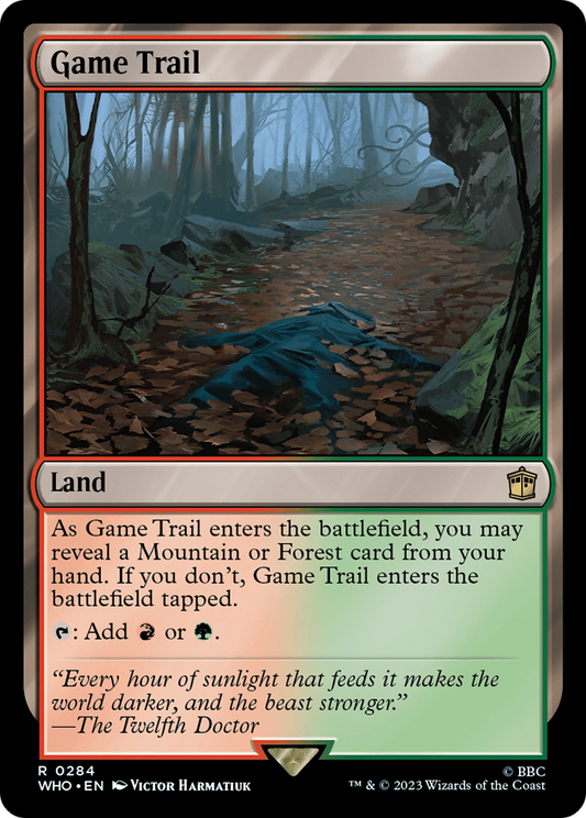 Game Trail (WHO-284) - Doctor Who - Premium MTG Single from Wizards of the Coast - Just $0.08! Shop now at Game Crave Tournament Store