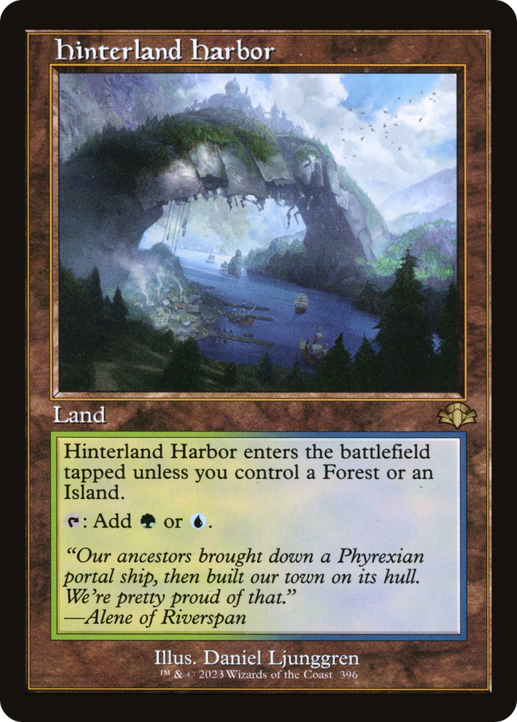 Hinterland Harbor (DMR-396) - Dominaria Remastered - Premium MTG Single from Wizards of the Coast - Just $0.15! Shop now at Game Crave Tournament Store