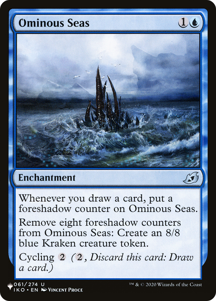 Ominous Seas (PLIST-757) - The List - Premium MTG Single from Wizards of the Coast - Just $1.85! Shop now at Game Crave Tournament Store