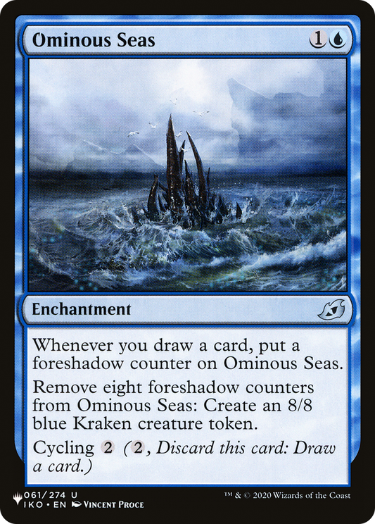 Ominous Seas (PLIST-757) - The List - Premium MTG Single from Wizards of the Coast - Just $1.85! Shop now at Game Crave Tournament Store