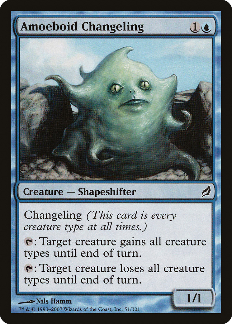 Amoeboid Changeling (LRW-051) - Lorwyn Foil - Premium MTG Single from Wizards of the Coast - Just $4.90! Shop now at Game Crave Tournament Store