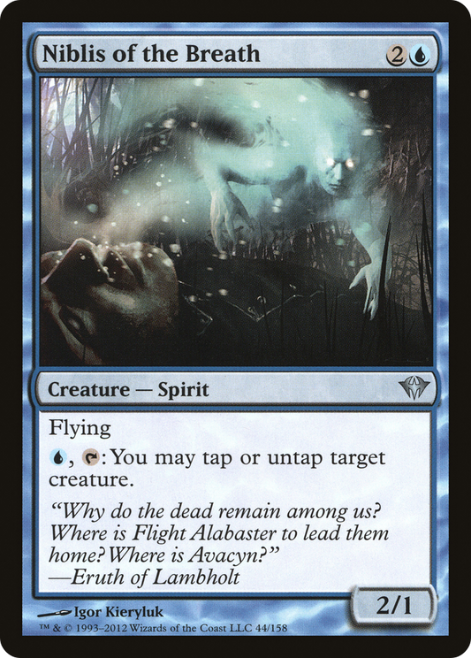 Niblis of the Breath (DKA-044) - Dark Ascension - Premium MTG Single from Wizards of the Coast - Just $0.08! Shop now at Game Crave Tournament Store