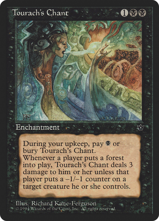 Tourach's Chant (FEM-047) - Fallen Empires - Premium MTG Single from Wizards of the Coast - Just $0.08! Shop now at Game Crave Tournament Store