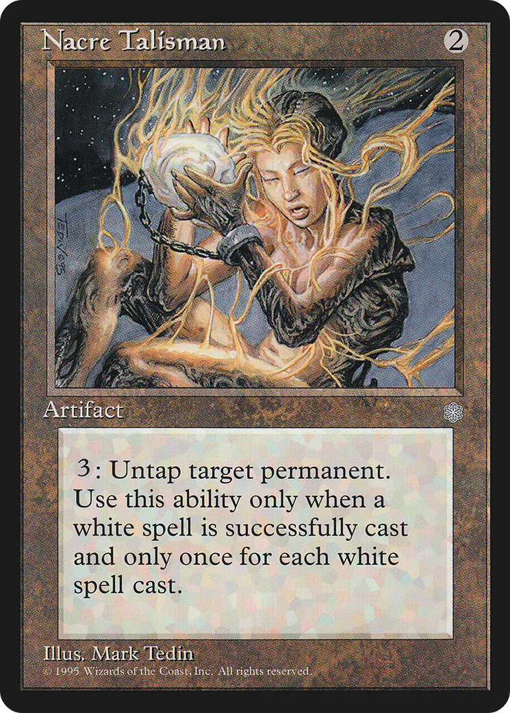 Nacre Talisman (ICE-329) - Ice Age - Premium MTG Single from Wizards of the Coast - Just $0.08! Shop now at Game Crave Tournament Store