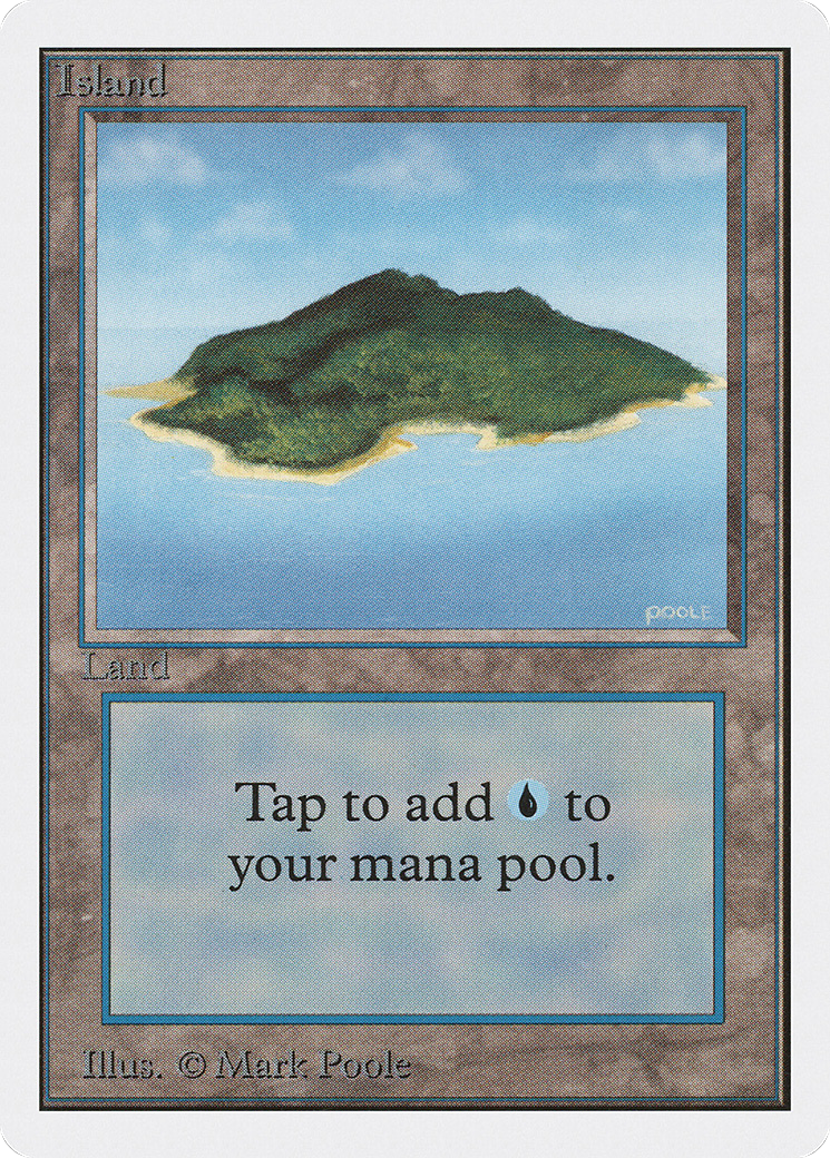 Island (2ED-292) - Unlimited Edition - Premium MTG Single from Wizards of the Coast - Just $0.75! Shop now at Game Crave Tournament Store